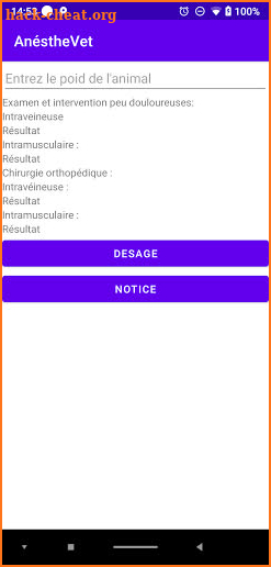 AnéstheVet app version complète screenshot