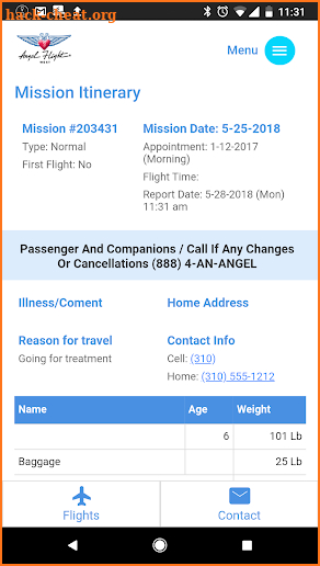 Angel Flight West screenshot