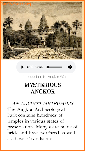 Angkor Audio Tour screenshot