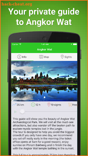 Angkor Wat SmartGuide - Audio Guide & Offline Maps screenshot