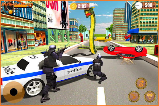 Angry Anaconda Snake Rampage: City Attack screenshot