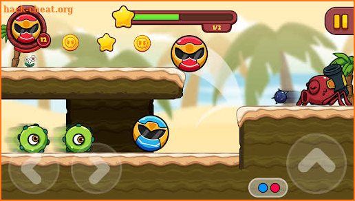 Angry and Sad - Ball Friend screenshot