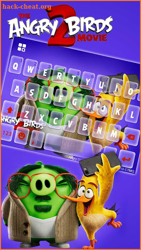 Angry Birds 2 Keyboard Theme screenshot