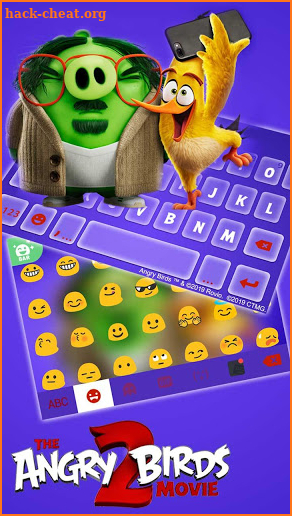 Angry Birds 2 Keyboard Theme screenshot