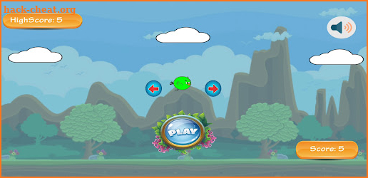 Angry Birds flying screenshot