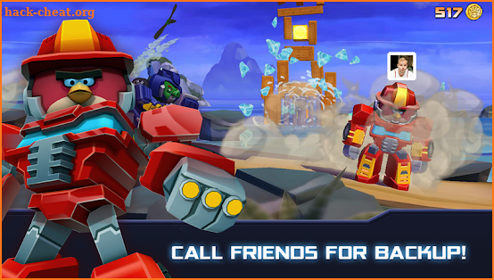 Angry Birds Transformers screenshot