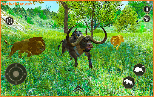 Angry Bull Attack Cow Games 3D screenshot