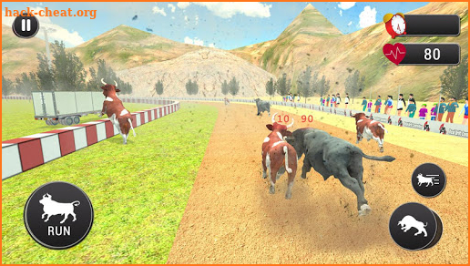 Angry Bull Attack – Cowboy Racing screenshot