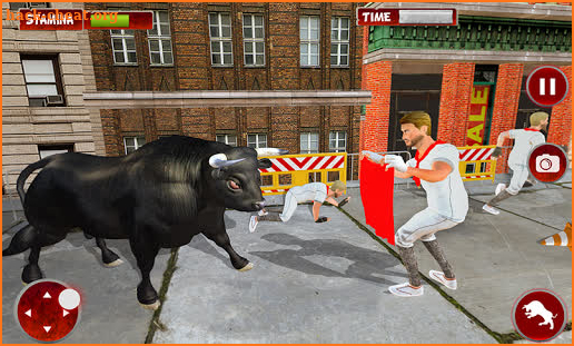 Angry Bull City Attack : Bull Simulator screenshot