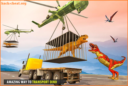 Angry Dino Transport Truck: Zoo Animal Transport screenshot