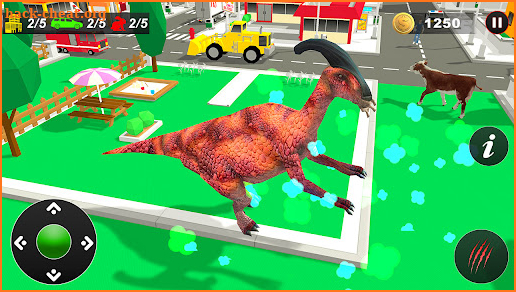 Angry Dinosaur City Rampage screenshot