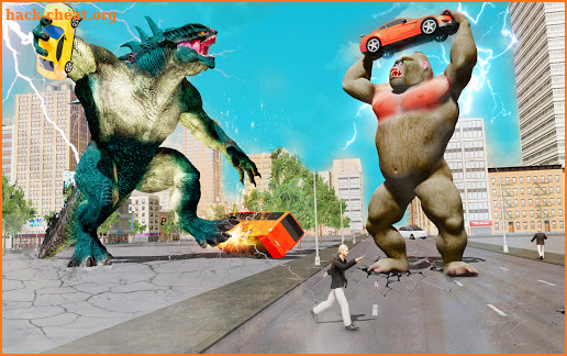 Angry Gorilla evolution : hit and city smash screenshot