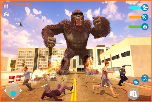 Angry Gorilla Rampage Games screenshot