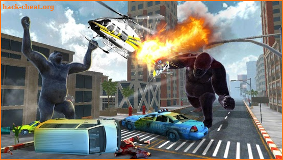 Angry King Kong Rampage: Gorilla Simulator Games screenshot