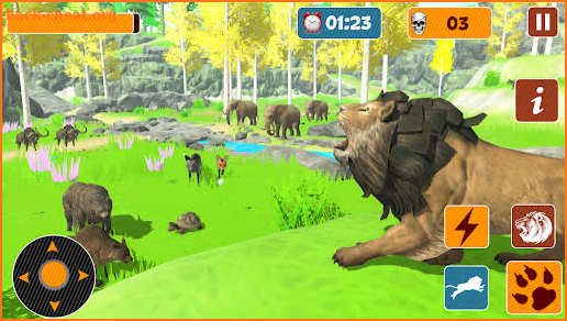 Angry Lion - Hunting Simulator screenshot