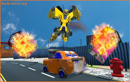 Angry Robot City Rampage screenshot