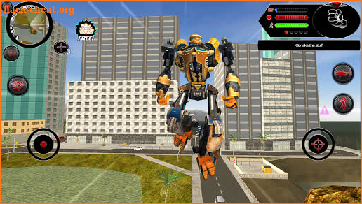 Angry Robot Shark - Transform Robot Shark Games screenshot