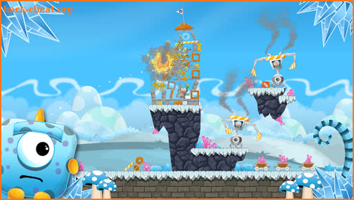 Angry Slingshot Monsters screenshot