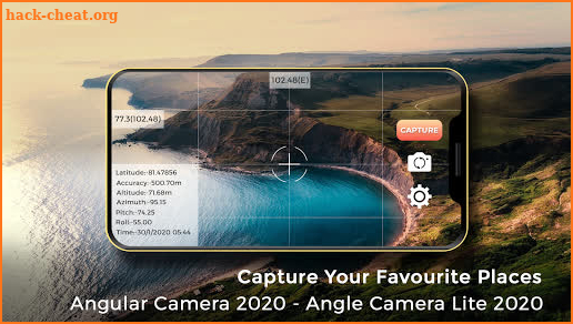 Angular Camera - Camera Location & Date Time screenshot