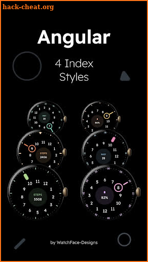 Angular - Watch Face screenshot