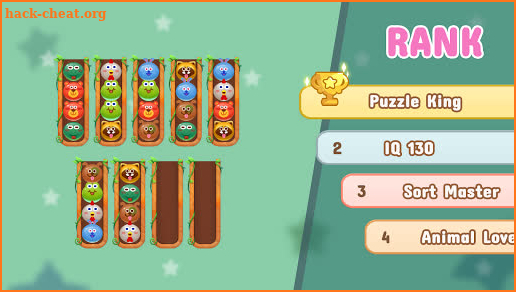 Animal Color Sort Puzzle screenshot