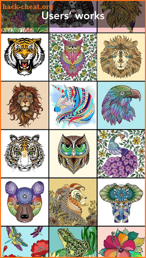 Animal Coloring Book screenshot