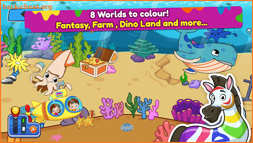 Animal Coloring Book for Kids screenshot