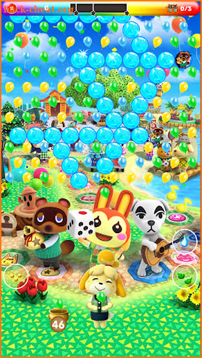 Animal Crossing New Bubble Shooter screenshot