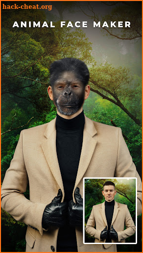 Animal Face Photo Editor screenshot