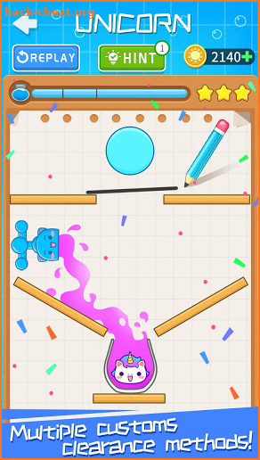 Animal Glass-Drawing Puzzles screenshot