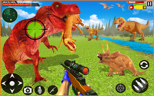 Animal Hunting Games Dino Game screenshot