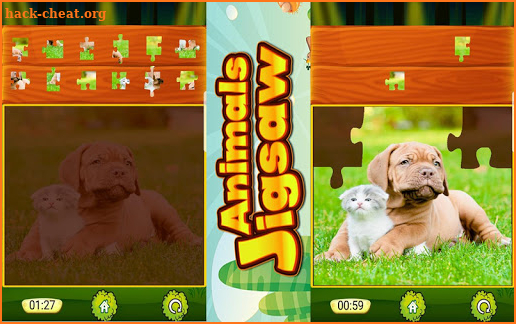 Animal Jigsaw Puzzles for Kids screenshot