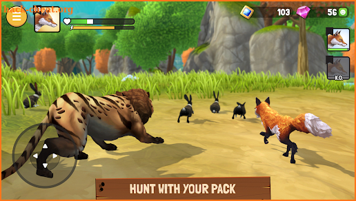 Animal Kingdoms: Wild Sim MMO screenshot