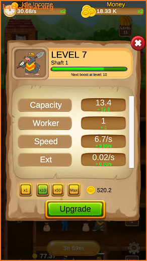 Animal Miner - Idle Tycoon screenshot