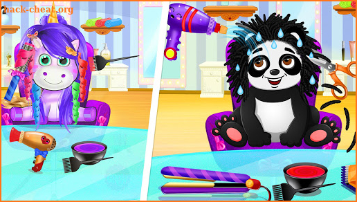 Animal Pet Hair Stylist Makeover Spa screenshot