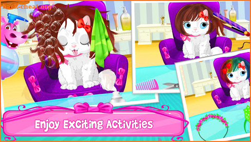 Animal Pet Hair Stylist Makeover Spa screenshot