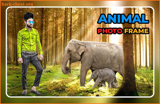 Animal Photo Frame - Animal Photo Editor screenshot