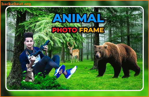 Animal Photo Frame - Animal Photo Editor screenshot