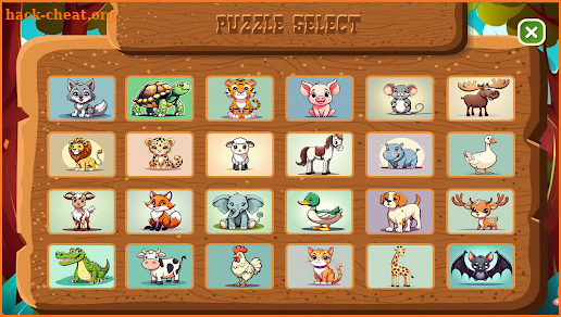 Animal Puzzle Explorer screenshot