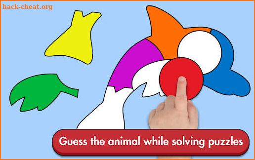 Animal Shape Puzzles Lite for preschool kids 🐬🦄 screenshot