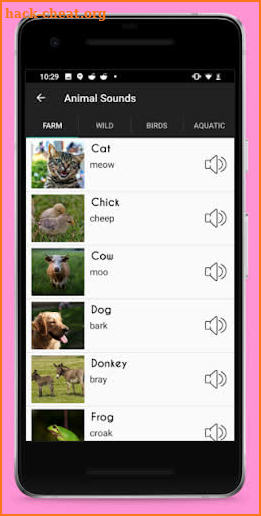 Animal Sounds screenshot