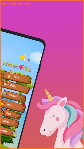 Animal sounds (English) screenshot