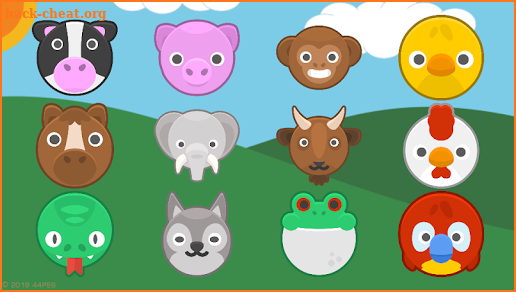 Animal Sounds for Babies (free educational game) screenshot