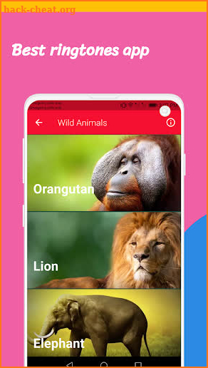 Animal Sounds: Free Ringtones & Animal Noises App. screenshot