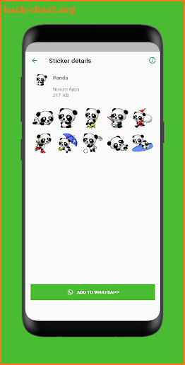 Animal Stickers for WhatsApp (WAStickerApps) screenshot