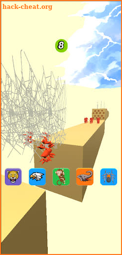 Animal Transform Pusher Race 3D screenshot