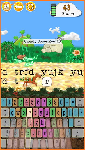 Animal Typing - Touch typing for children screenshot