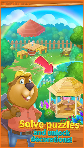 Animal Village / match-3 game screenshot