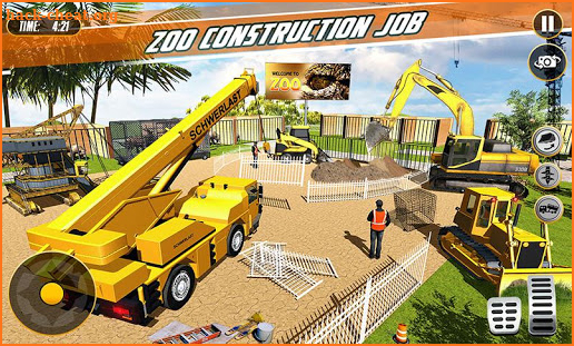 Animal Zoo Construction Simulator : Building Games screenshot