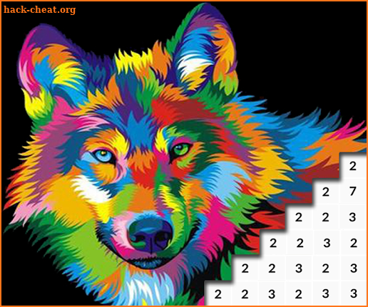 Animals Color by Number: Animal Pixel Art screenshot